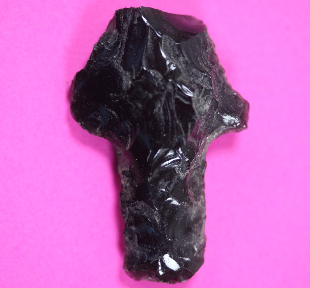 Pre Columbian Authentic Artifact Aztec Arrowhead Battle of Mexico City COA 67