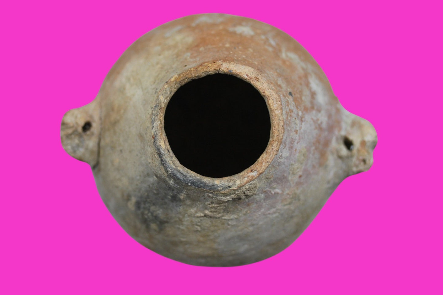 Ancient Holy Land Artifact 5500 Year Old Jar Before Abraham 3500 BC COA J144