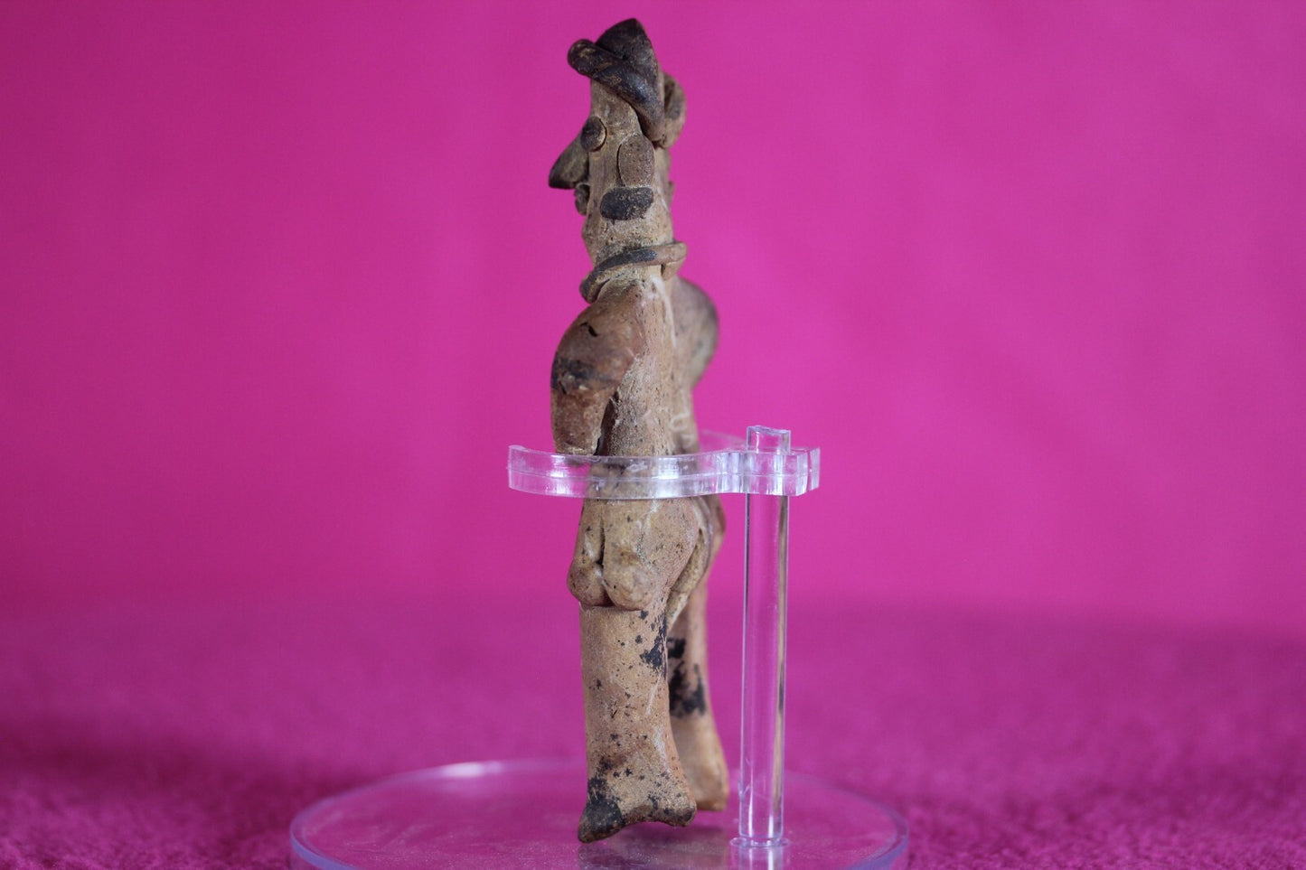 Authentic Pre Columbian Artifact Tomb Figure Colima Mexico 100 BC-250 AD COA 141