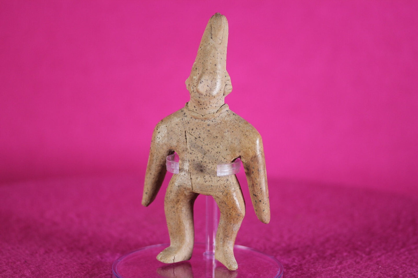 Pre Columbian Artifact Authentic Archaic Tomb Figure Colima Mexico COA T90