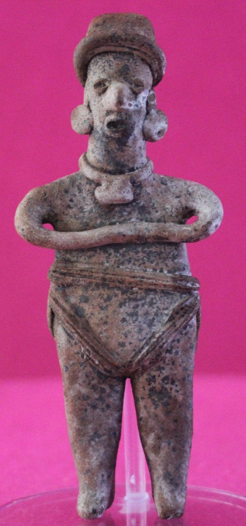 Pre Columbian Artifact Authentic Tomb Figure Colima Mexico 100 BC-250 AD COA 203