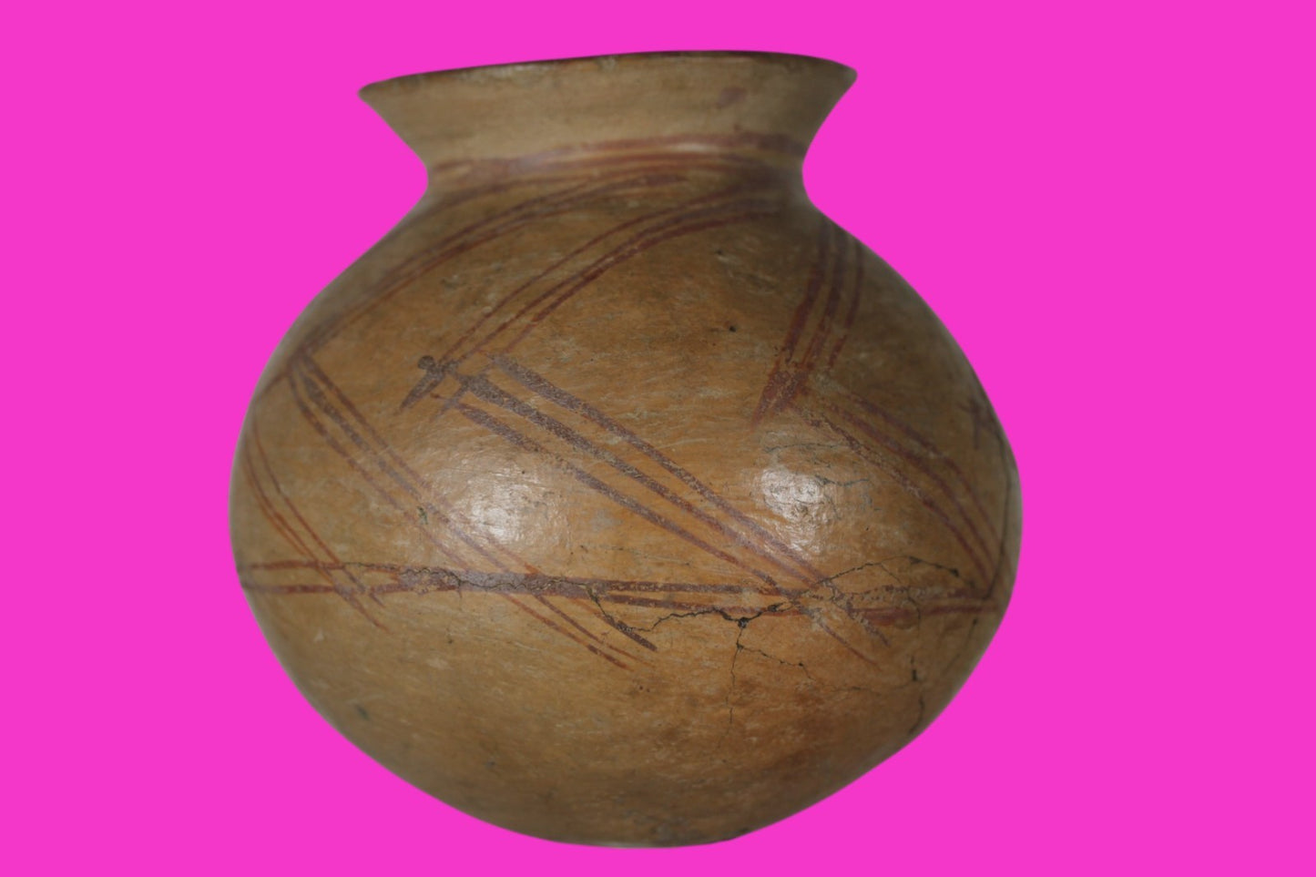 Pre Columbian Authentic Artifact Michoacan Large Olla Mexico 100 - 400BC COA J36