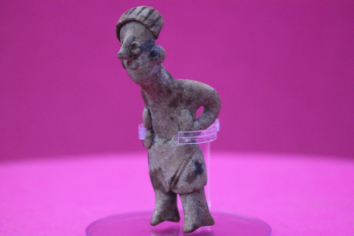 Authentic Pre Columbian Artifact Rare Grandma Tomb Figure Colima Mexico COA 149