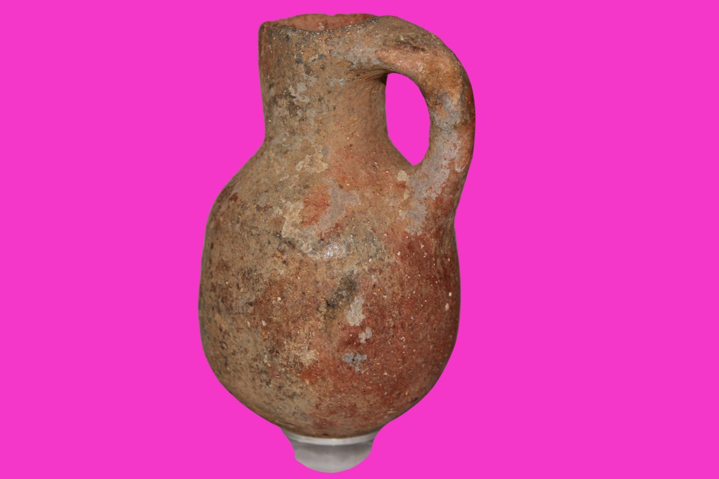 Ancient Holy Land Artifact Jug From Time of Jesus Christ 100 BC - 100 AD COA 18