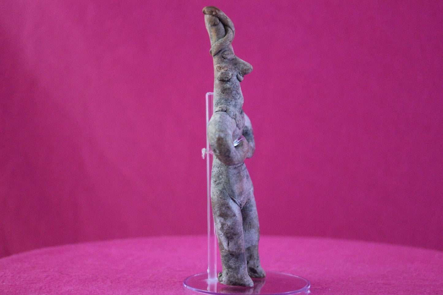 Authentic Pre Columbian Artifact Tomb Figure Colima Mexico 100 BC-250 AD COA 169