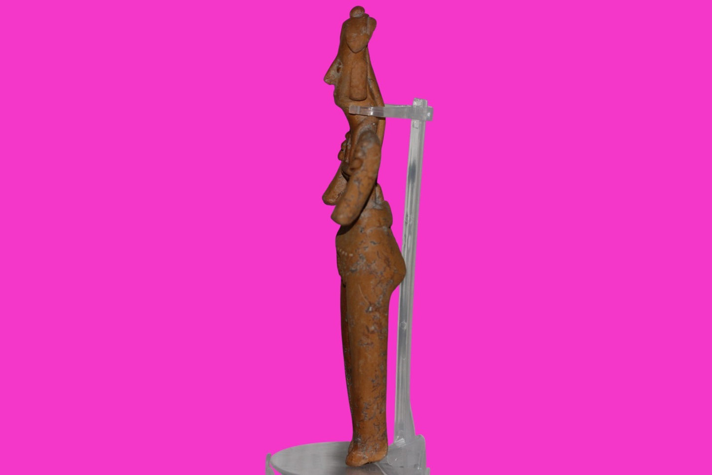 Pre Columbian Artifact BIG Female Shaman Tomb Figure Colima Mexico 100BC COA 248