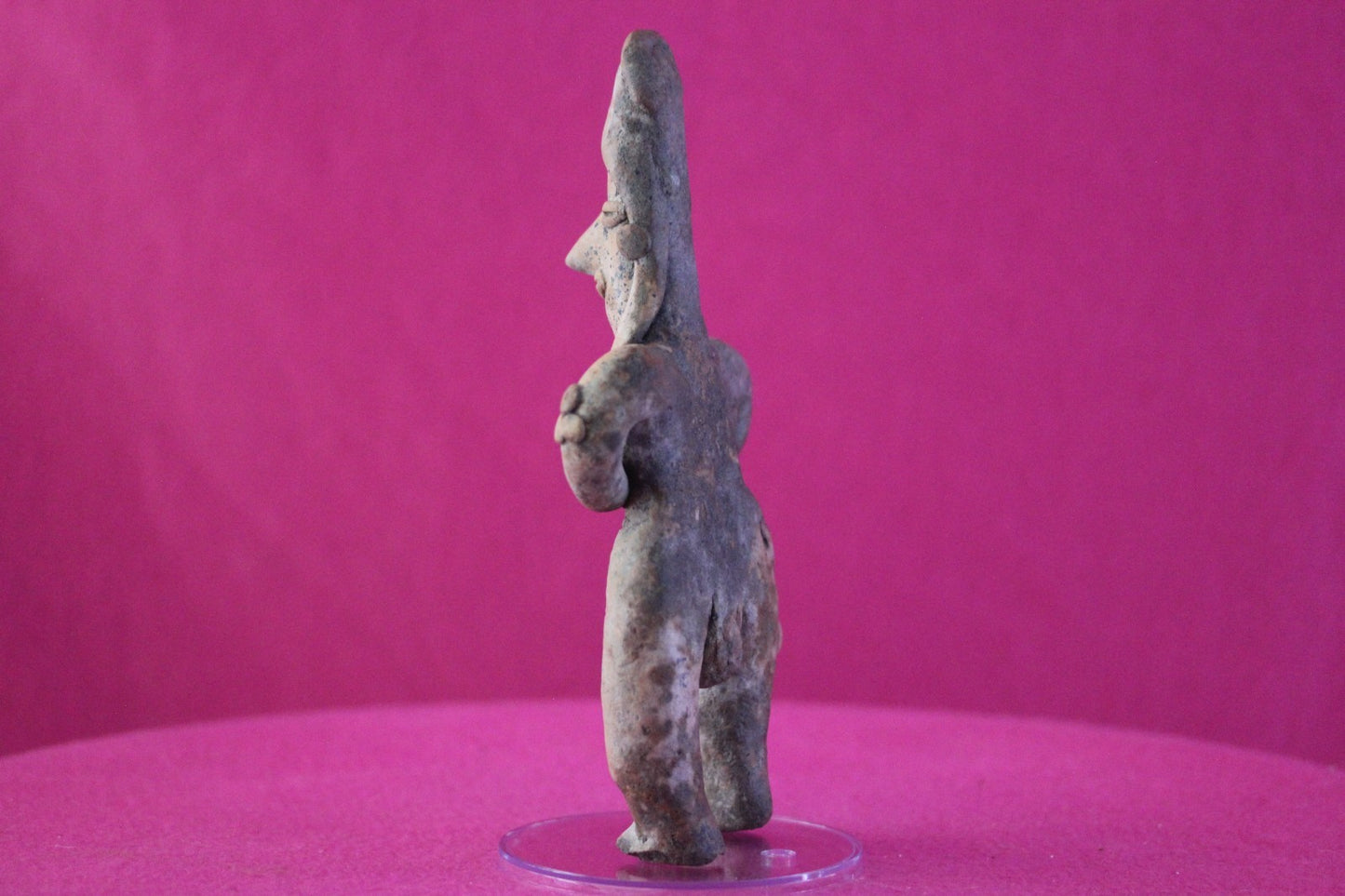 Pre Columbian Authentic Artifact Female Shaman Tomb Figure Colima Mexico COA 198