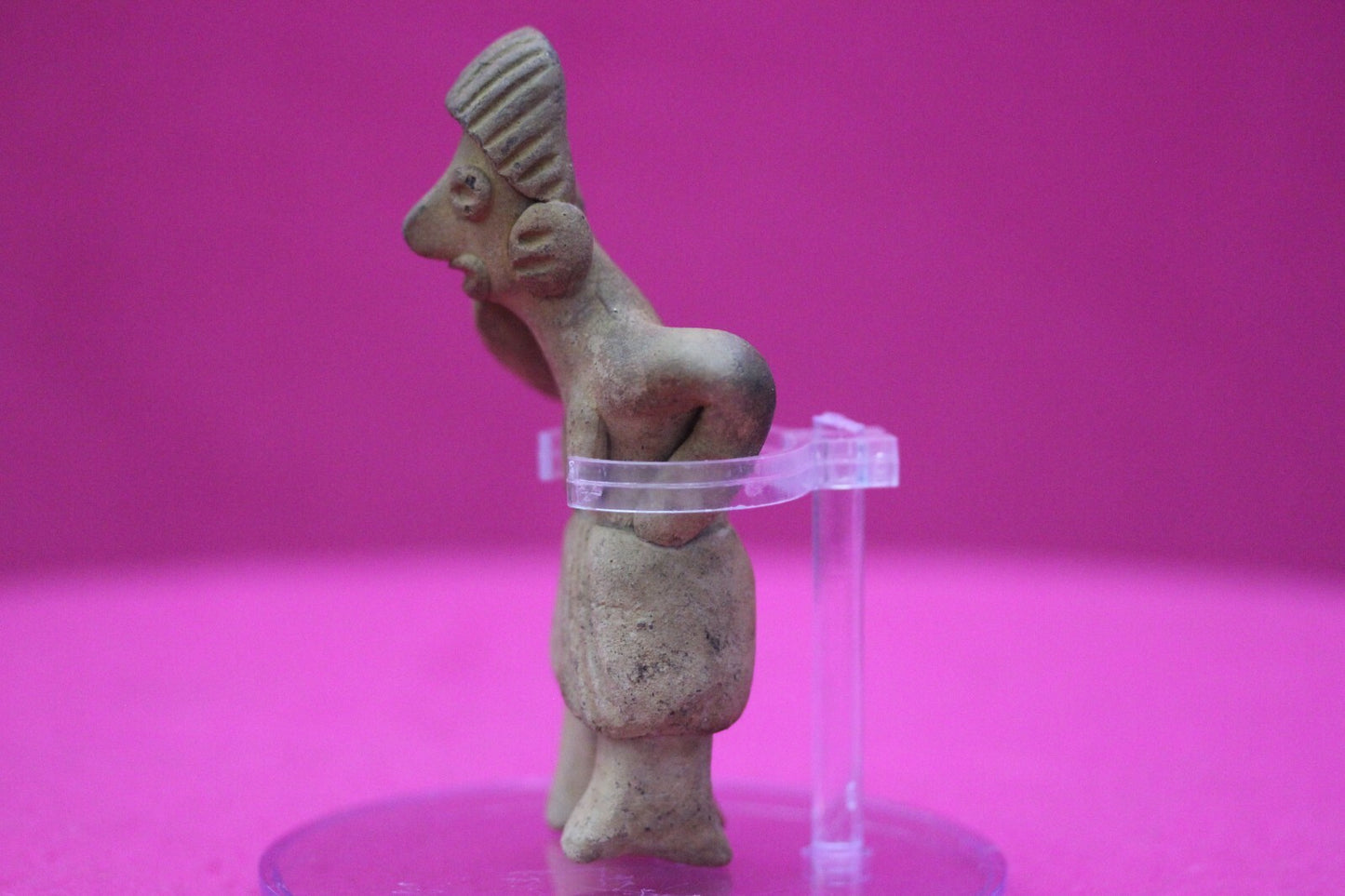 Authentic Pre Columbian Artifact Rare Grandma Tomb Figure Colima Mexico COA 148