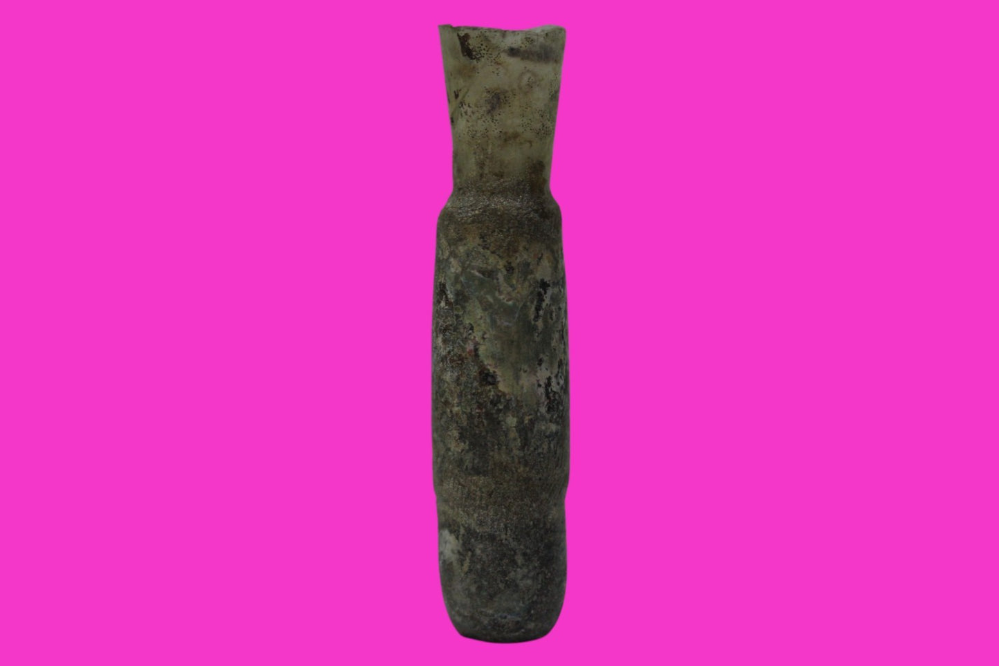 Authentic Persian Artifact Glass Bottle 900-1000 AD Silk Road Hoard COA J31
