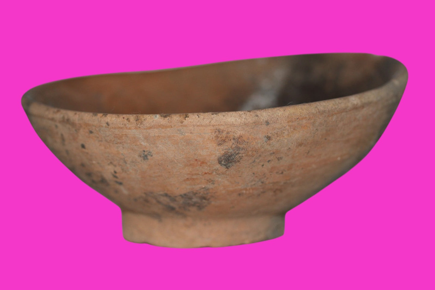 Ancient Holy Land Bowl Artifact From Time of Jesus Christ 300BC-200AD COA J129