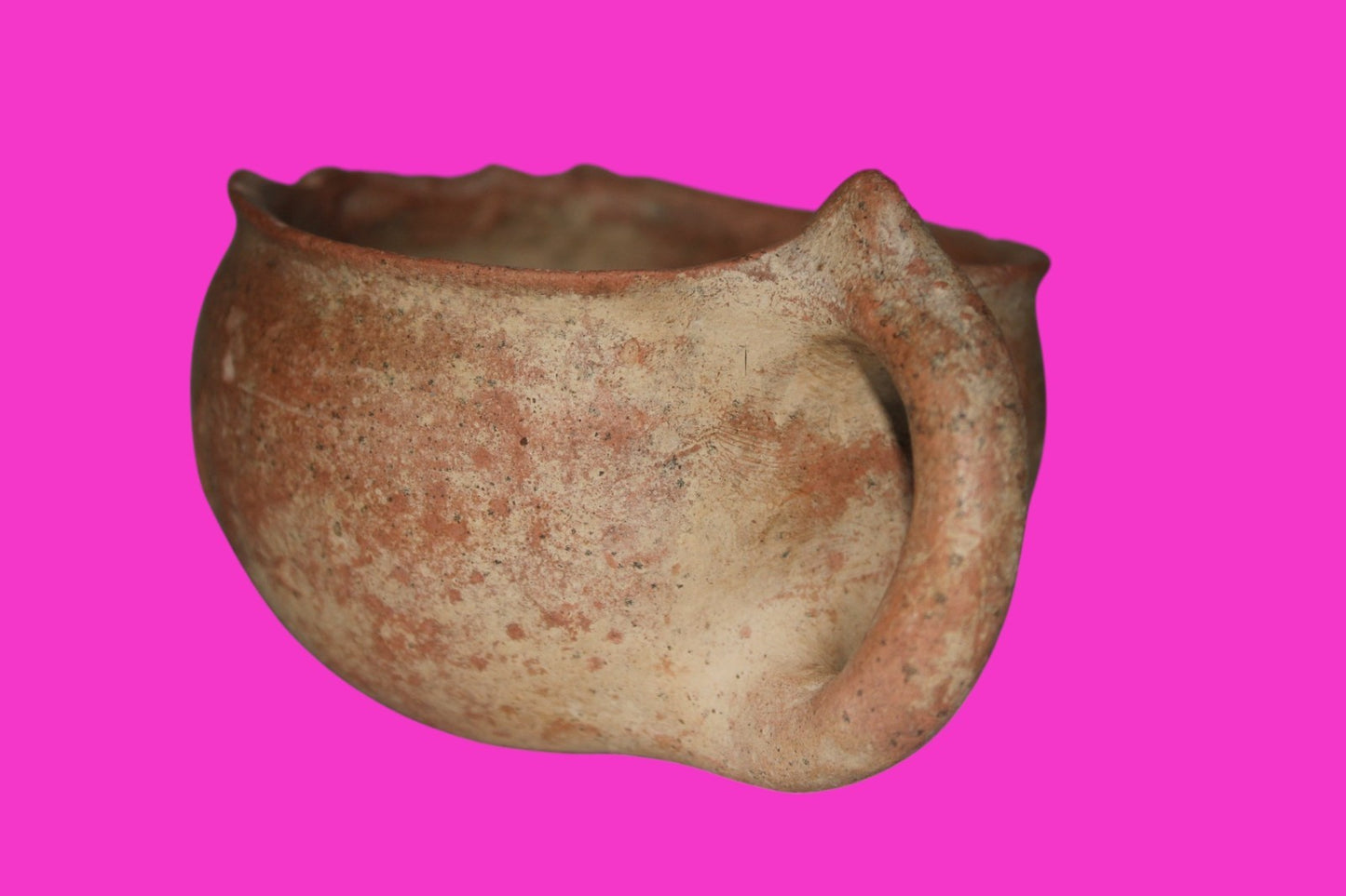 Time of Abraham Holy Land Artifact Ancient 4000 Year Old Cup 2000 BC COA J118