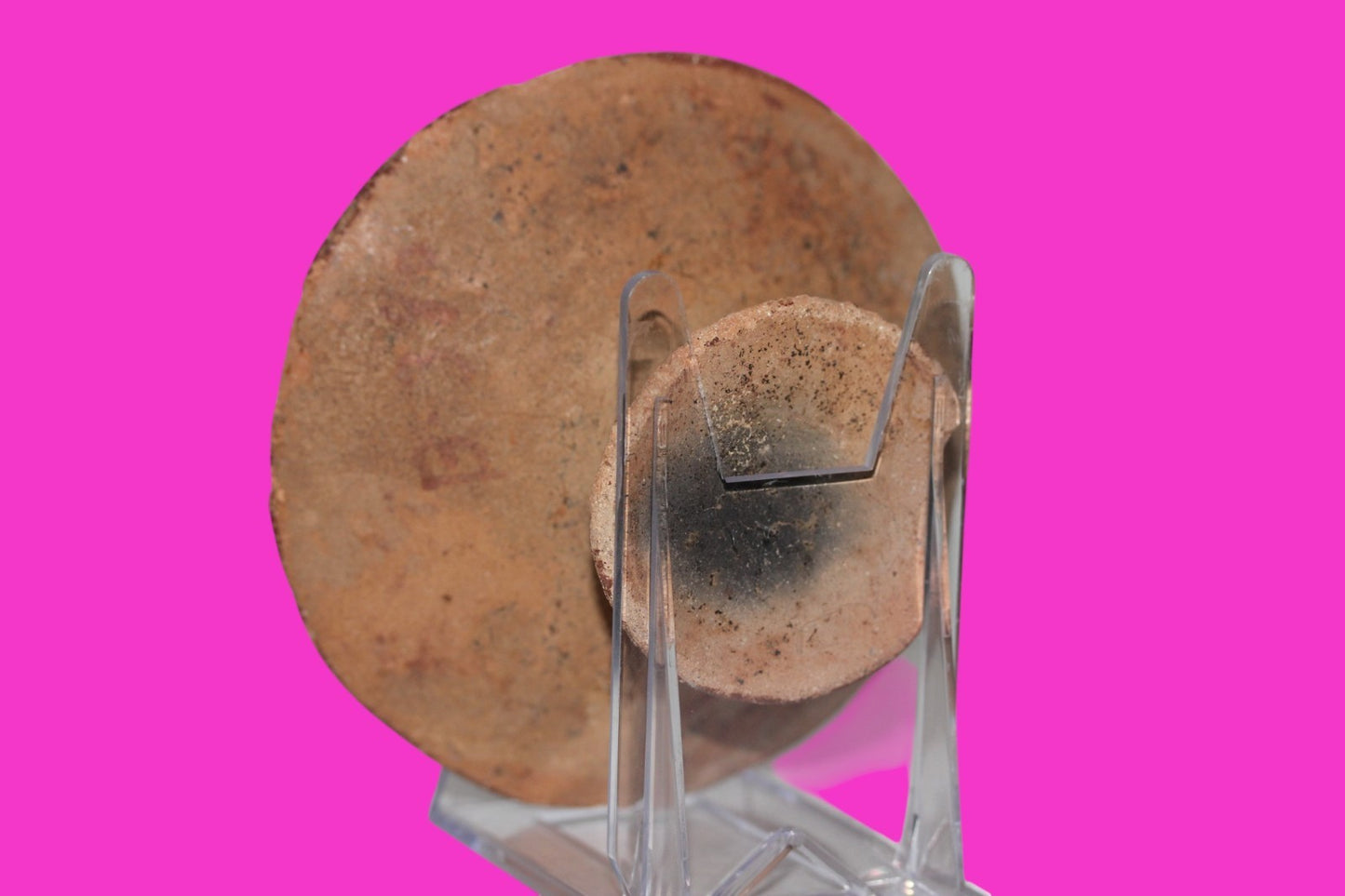 Pre Columbian Artifact Authentic Pedestal Bowl Narino Columbia 1000 AD COA J100