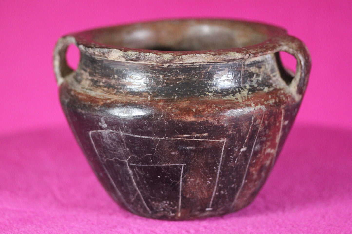 Authentic Pre Columbian Artifact Olmecoid Olla Chupicuaro Arte Primitivo COA T83
