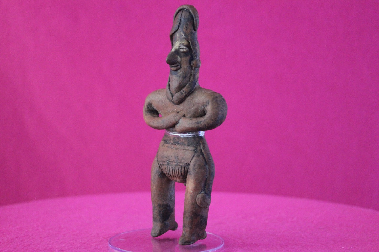 Pre Columbian Authentic Artifact Tomb Figure Colima Mexico 100 BC-250 AD COA 160