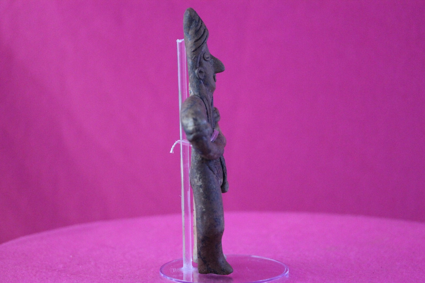 Authentic Pre Columbian Artifact Tomb Figure Colima Mexico 100 BC-250 AD COA 159