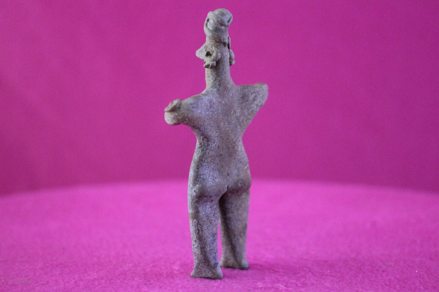 Authentic Pre Columbian Artifact Tomb Figure Colima Mexico 100 BC-250 AD COA 174