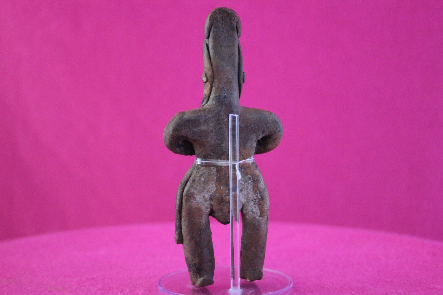 Authentic Pre Columbian Artifact Tomb Figure Colima Mexico 100 BC-250 AD COA 160