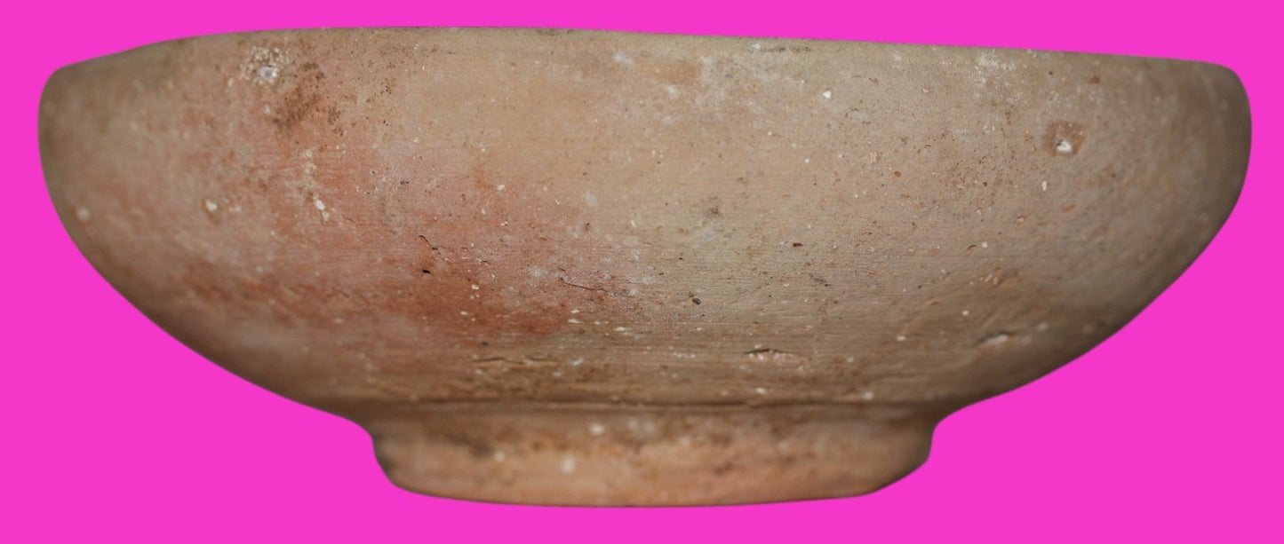 Ancient Holy Land Bowl Artifact From Time of Jesus Christ 100BC-100AD COA J127