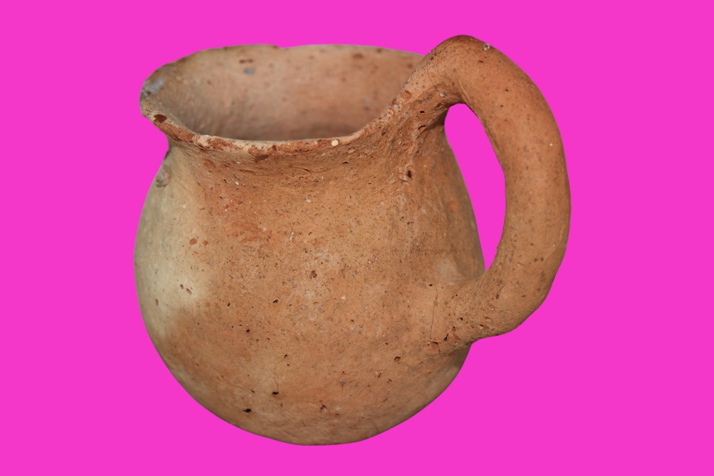 Time Of Abraham Holy Land Artifact Ancient 4000 Year Old Cup 2000 BC COA 25