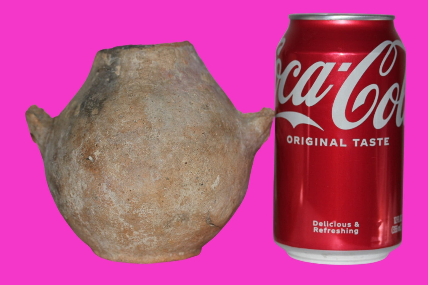 Time of Canaanites Holy Land Artifact Ancient 5500 Year Old Jar 3500 BC COA J144