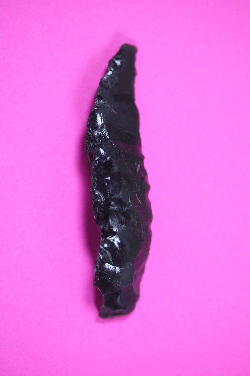 Pre Columbian Artifact Authentic Aztec Arrowhead Battle of Mexico City COA 45