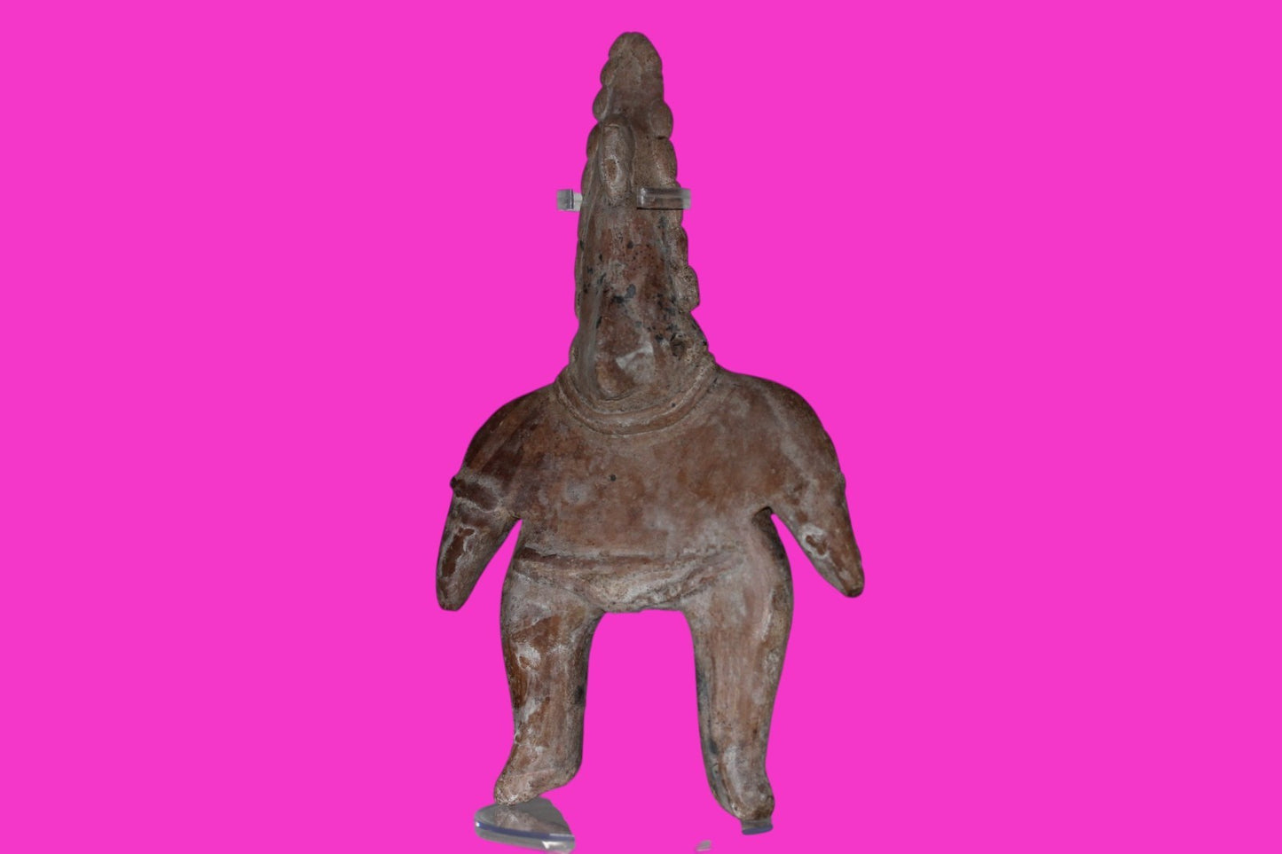 Authentic Pre Columbian Artifact Archaic Shaman Tomb Figure Colima Mexico COA 20