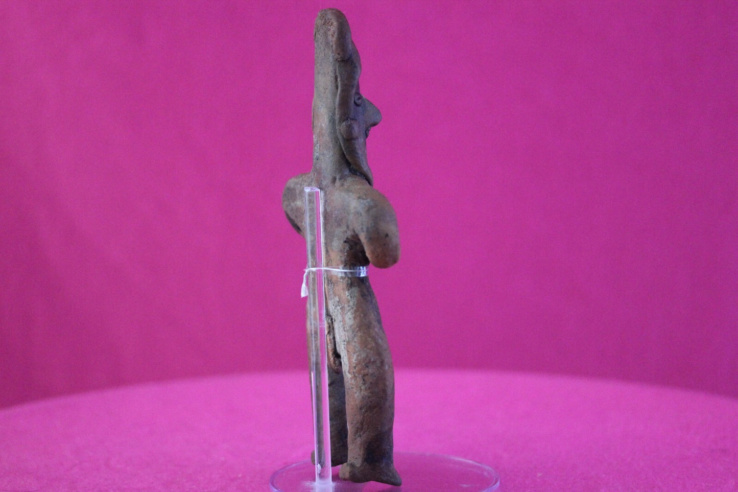 Authentic Pre Columbian Artifact Tomb Figure Colima Mexico 100 BC-250 AD COA 160