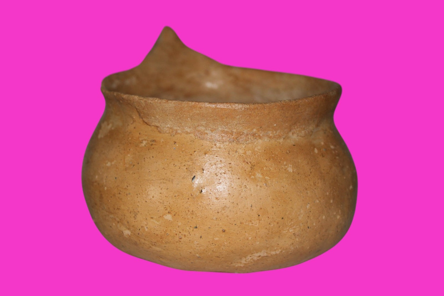 Holy Land Authentic Artifact 4000 Year Old Cup Time of Abraham 2000 BC COA J117