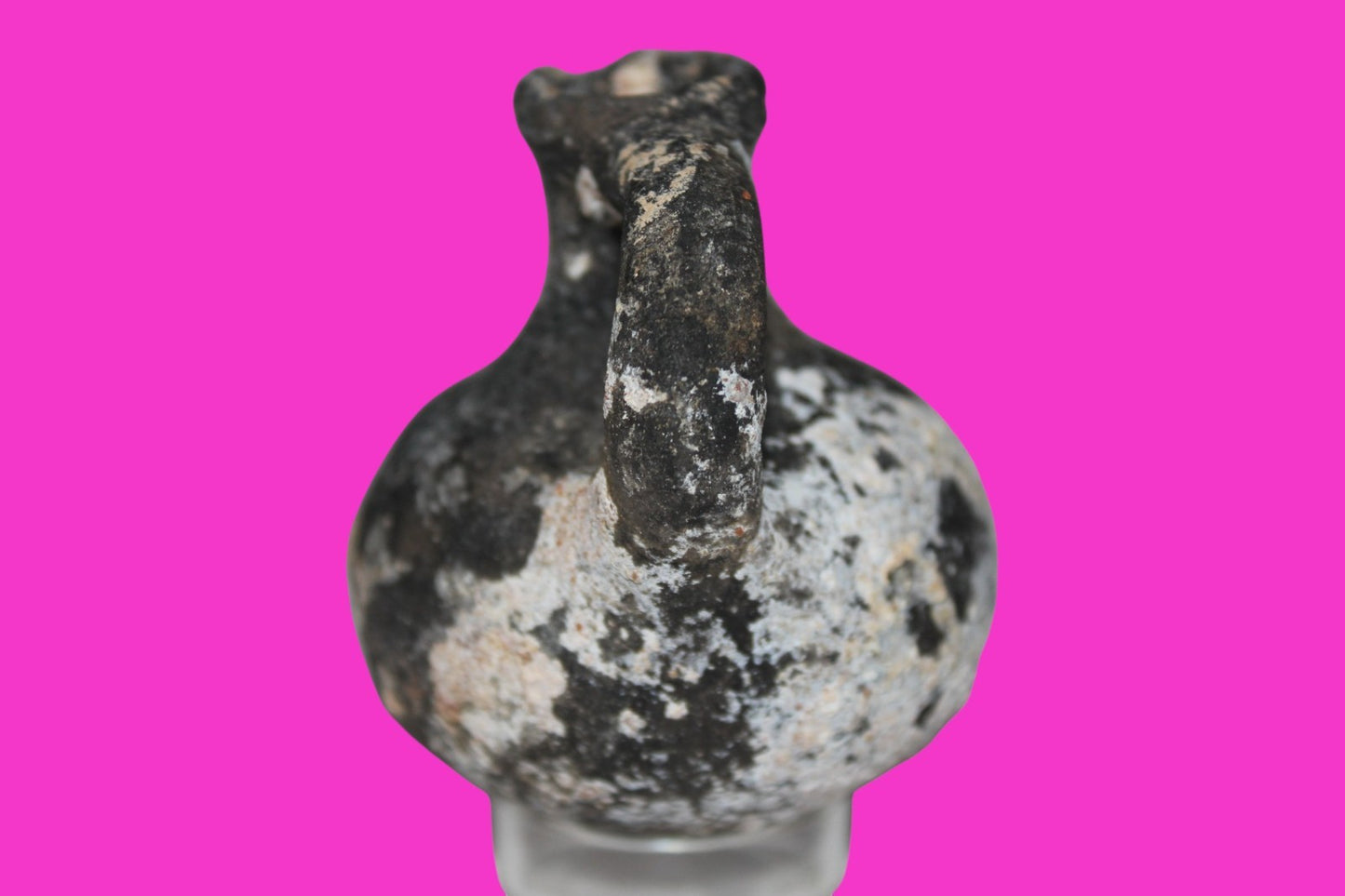 Ancient Holy Land Artifact King David Mini Jugglet Christ Home Land 1000BC COA 1