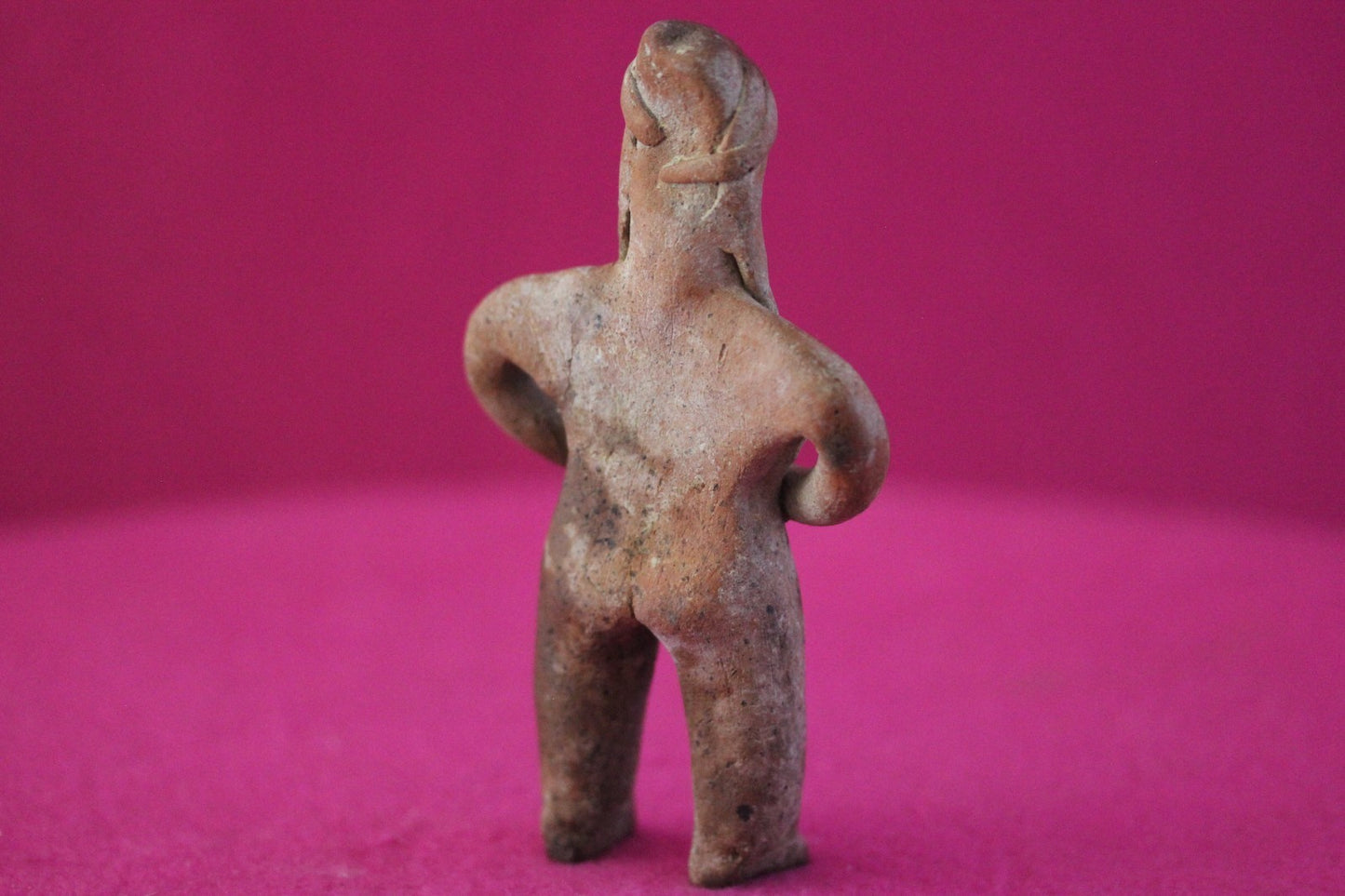 Pre Columbian Artifact Authentic Pretty Lady Tomb Figure Colima Mexico COA 197