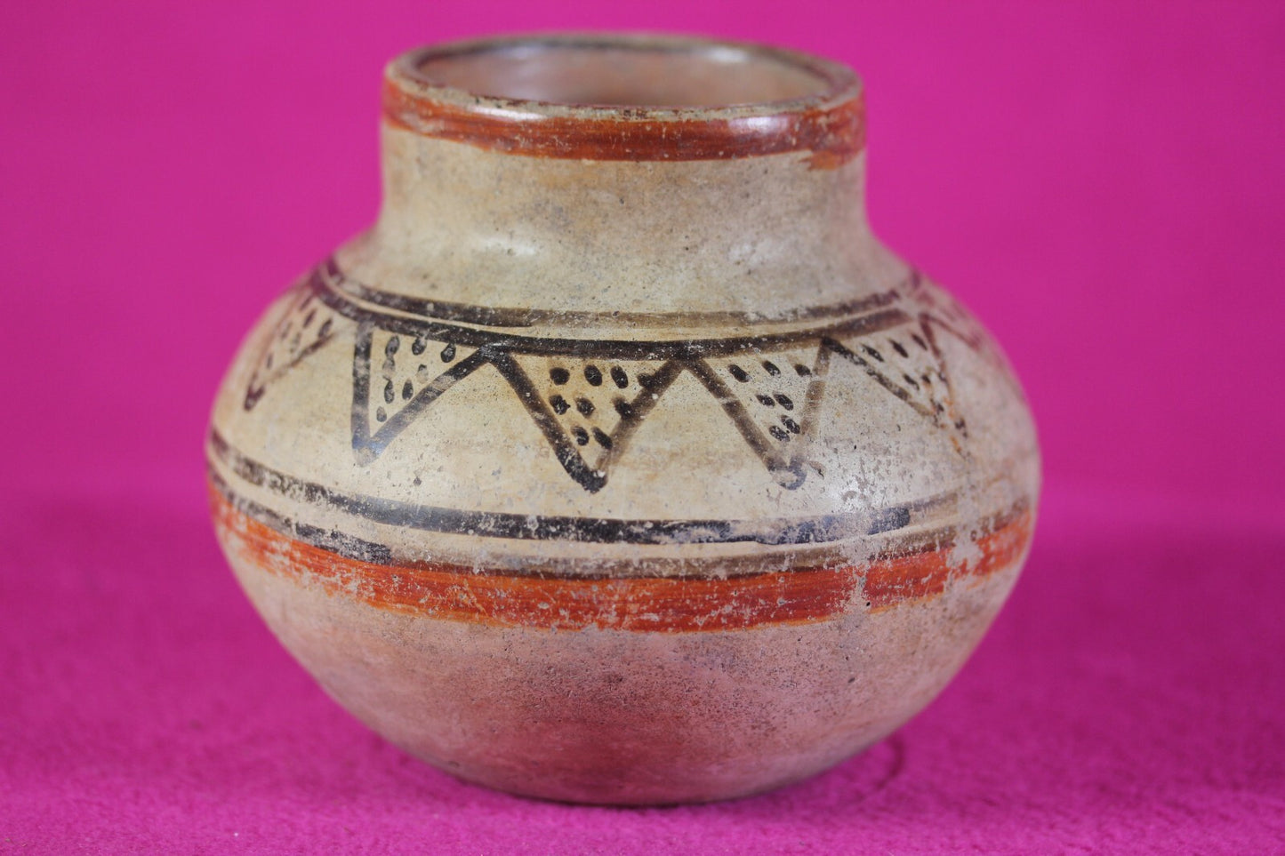 Pre Columbian Authentic Artifact Decorated Bowl Costa Rica 700-1400 AD COA J99