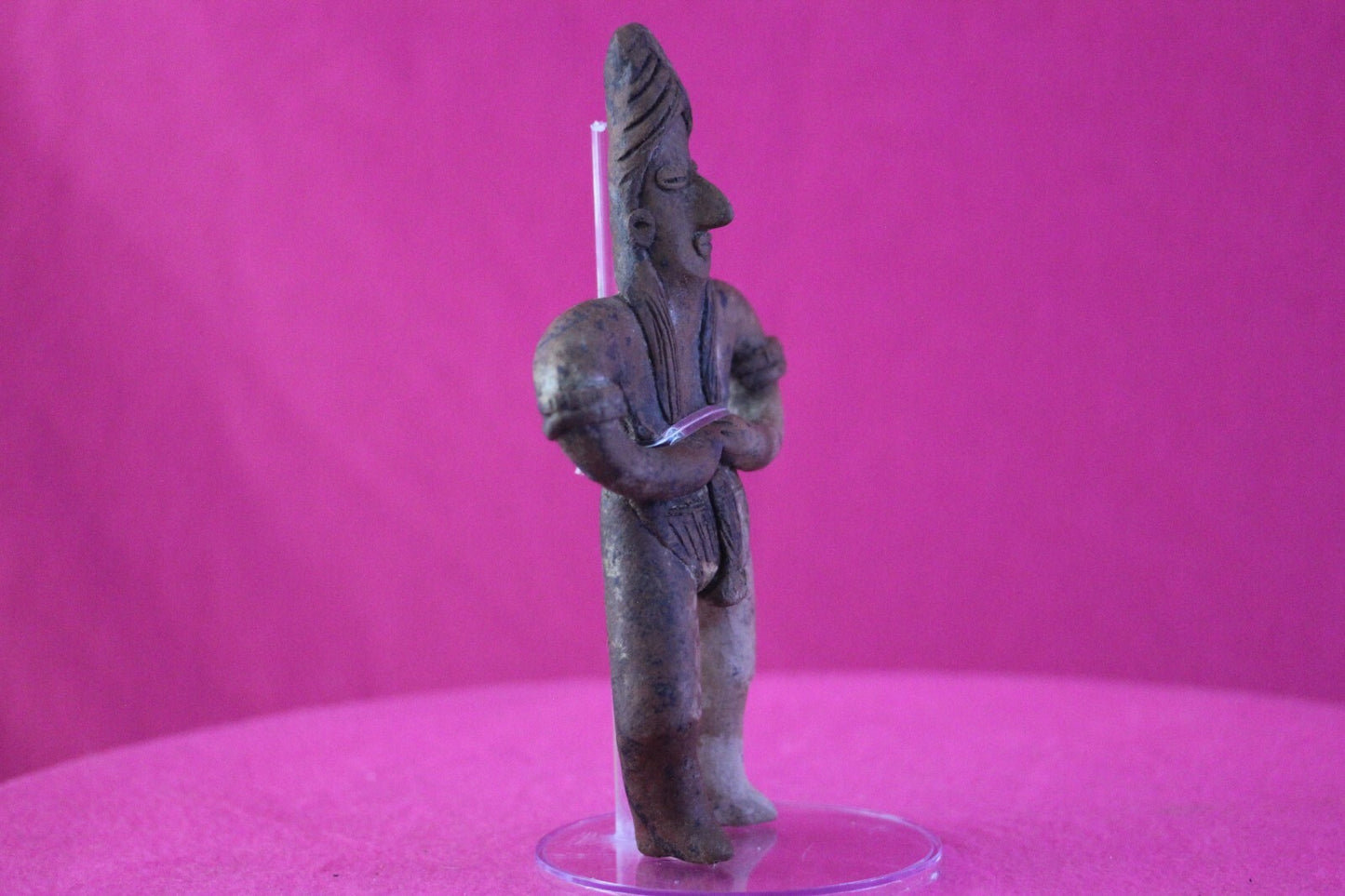 Authentic Pre Columbian Artifact Tomb Figure Colima Mexico 100 BC-250 AD COA 159