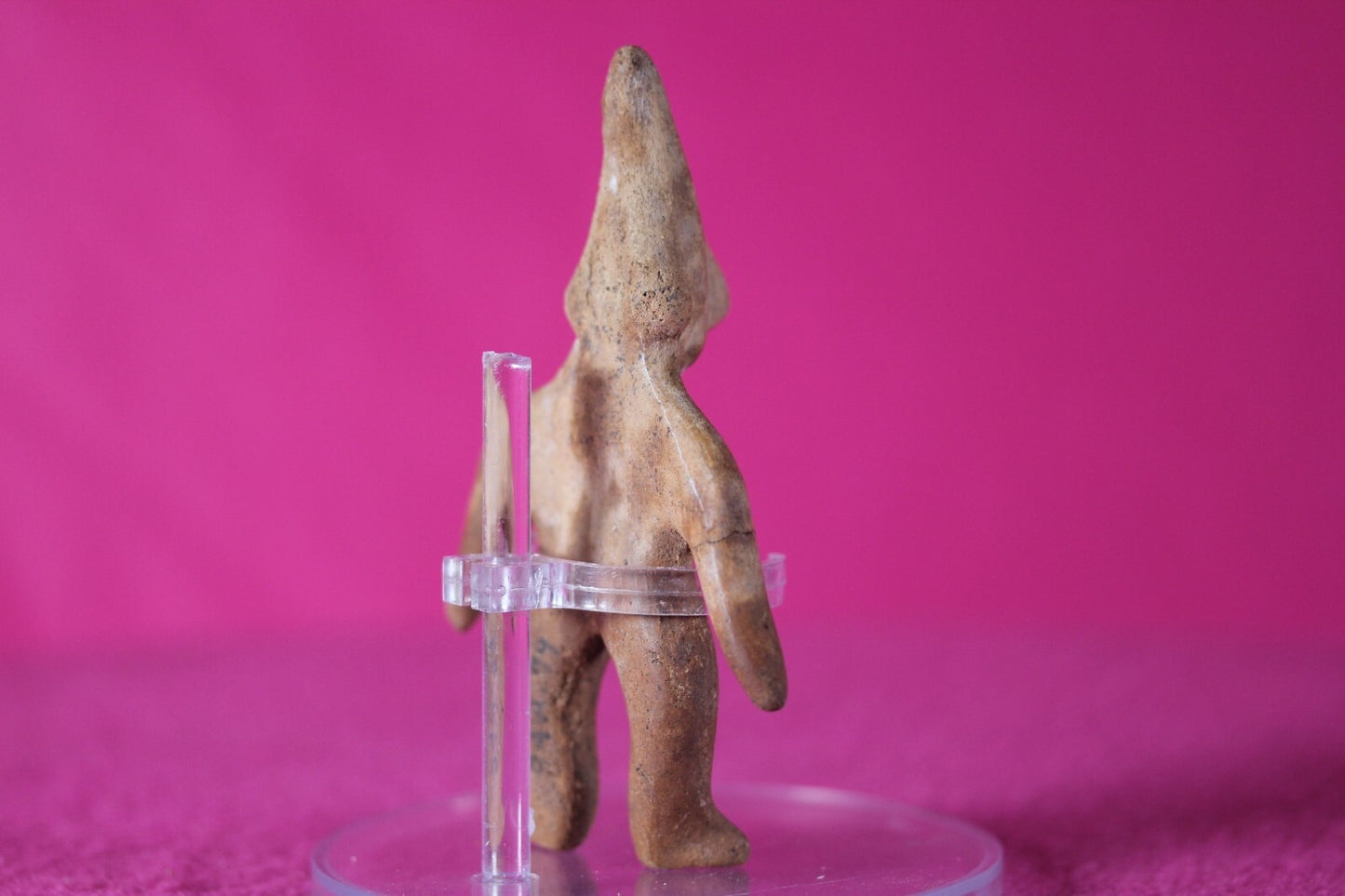 Authentic Pre Columbian Archaic Artifact Tomb Figure Colima Mexico 100BC COA 136