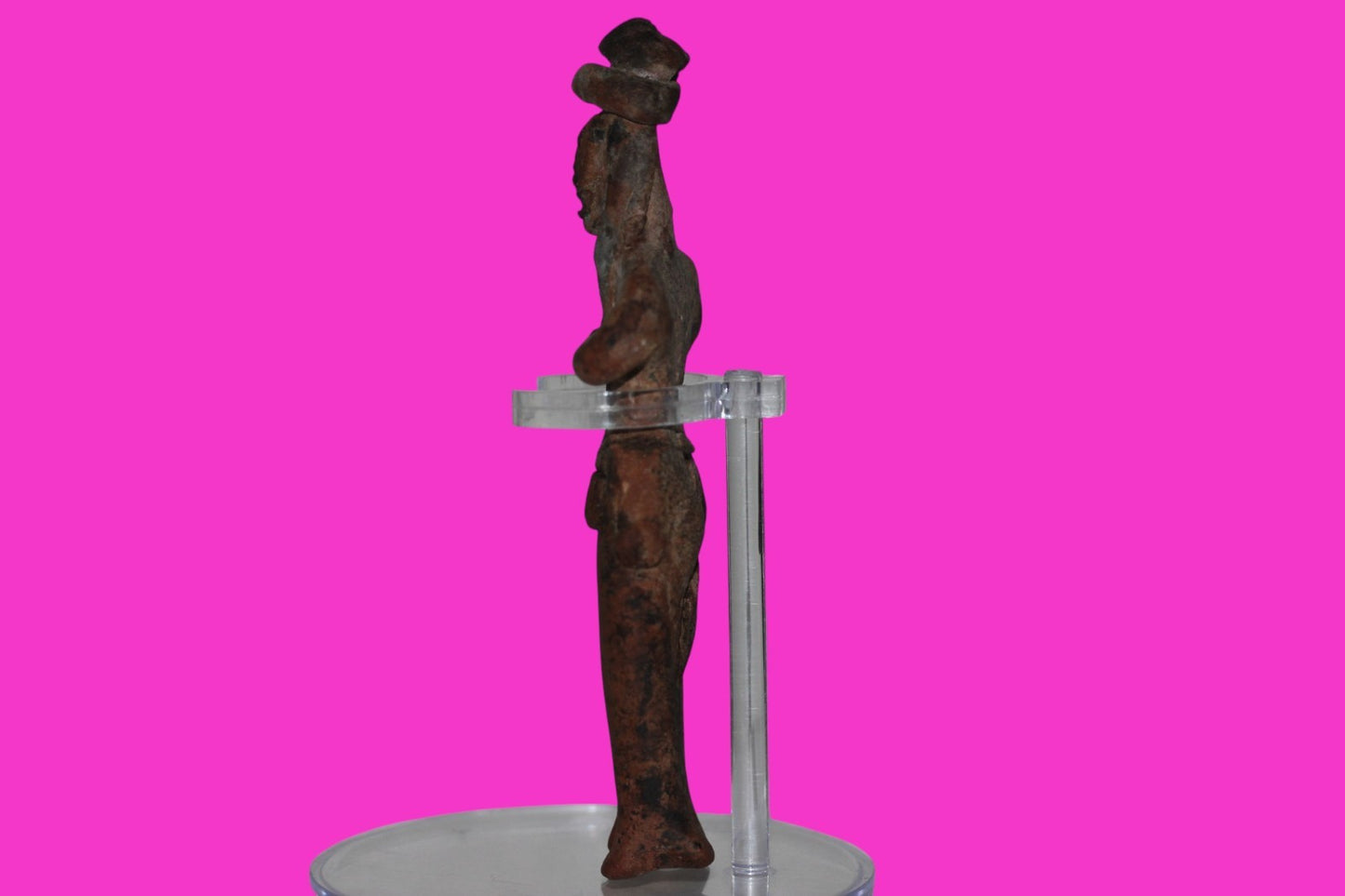 Authentic Pre Columbian Artifact Pretty Lady Tomb Figure Colima Mexico COA 16