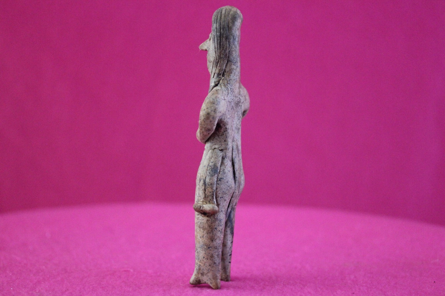 Authentic Pre Columbian Artifact Tomb Figure Colima Mexico 100 BC-250 AD COA 167