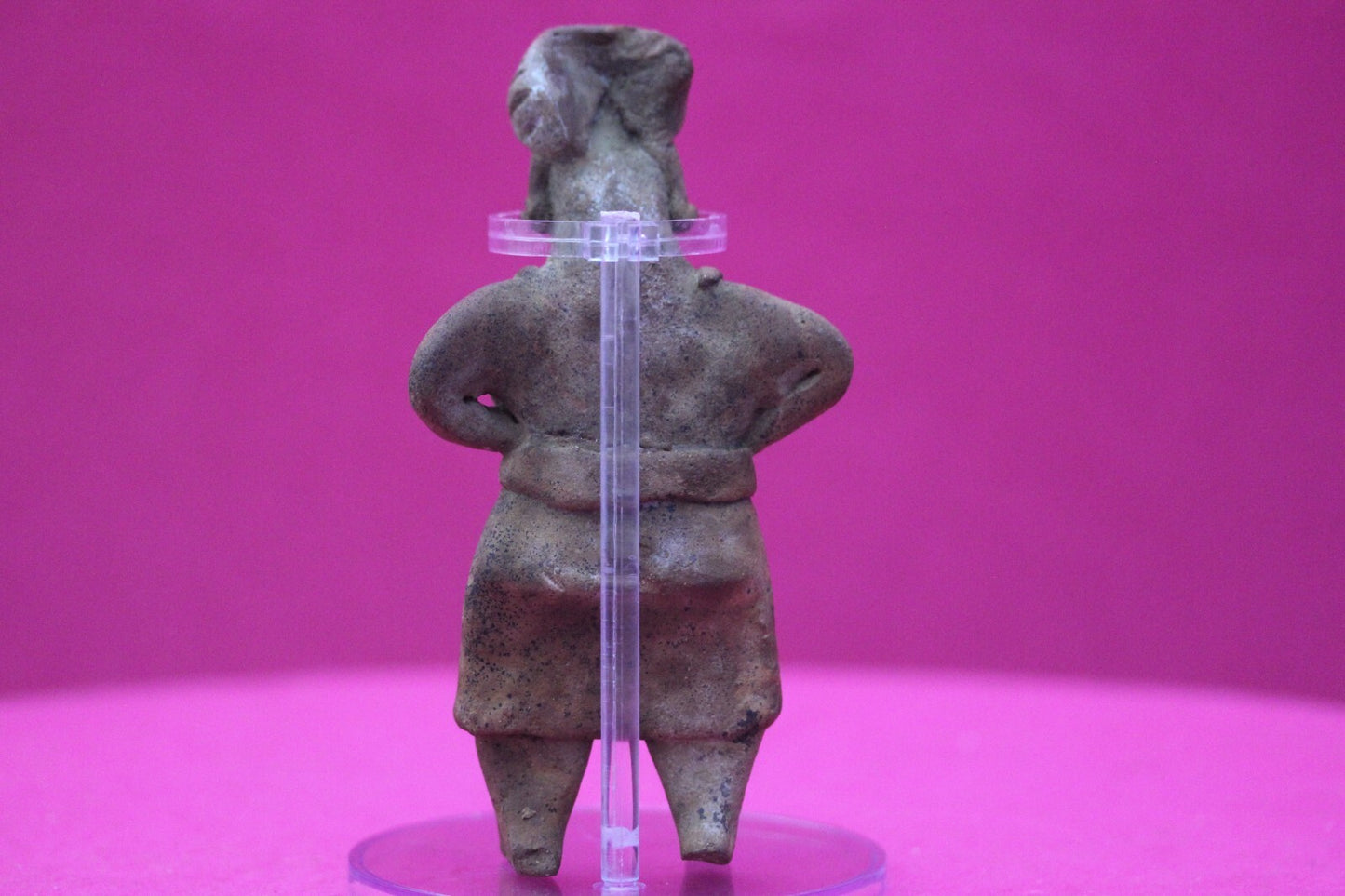 Authentic Pre Columbian Artifact Old Grandma Colima Mexico 100 BC-250 AD COA 151