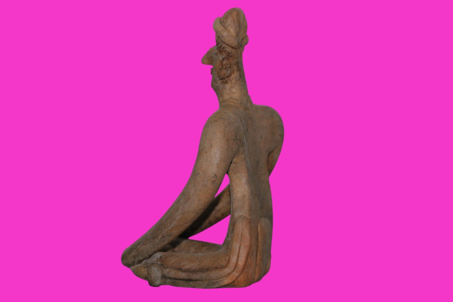 Pre Columbian Museum Quality Artifact Large Tomb Figure Colima Mexico COA 215