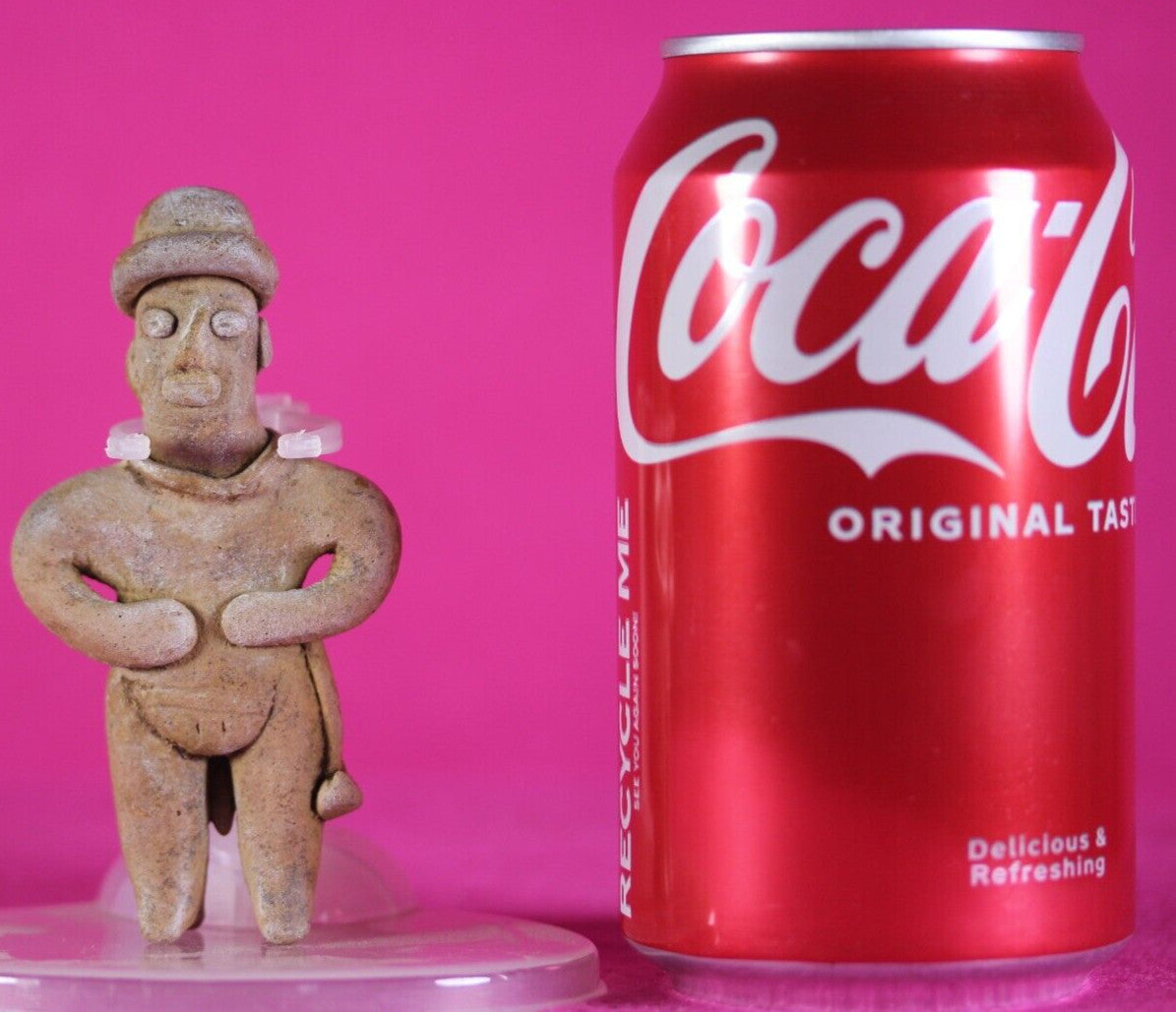 Pre Columbian Artifact Colima Figure Mexico 300BC-300AD ex Primitivo COA J52