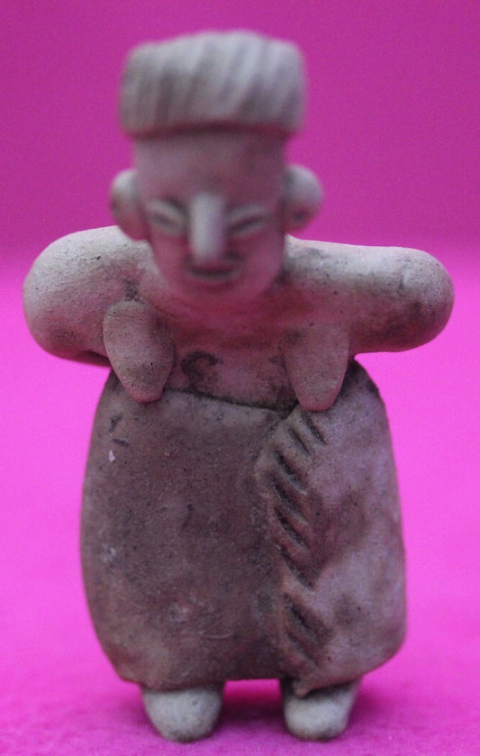 Pre Columbian Artifact Authentic Rare Grandma Tomb Figure Colima Mexico COA 156