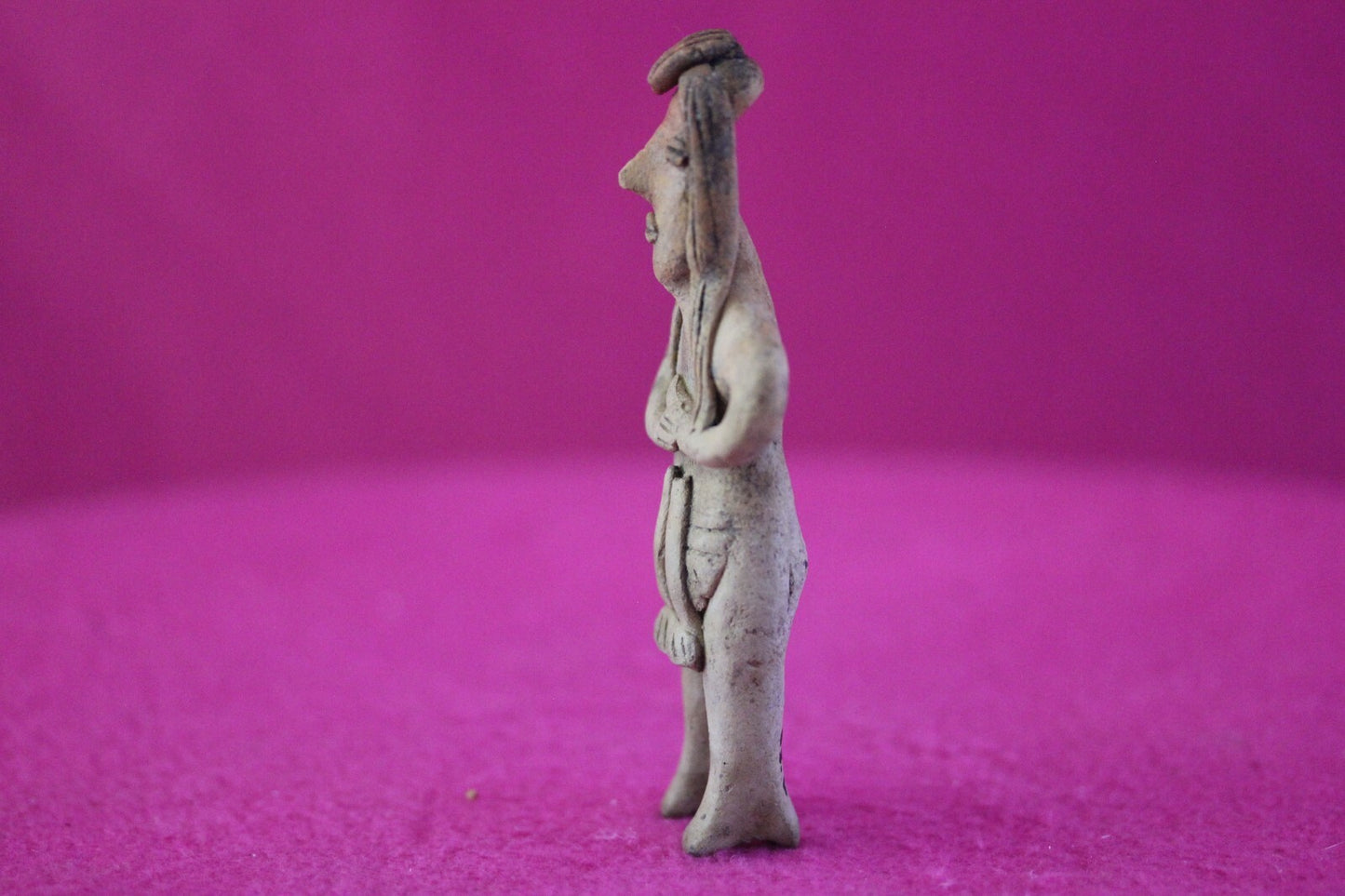 Authentic Pre Columbian Artifact Tomb Figure Colima Mexico 100 BC-250 AD COA 178