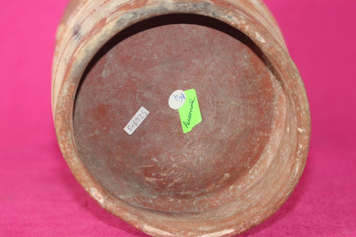 Large Ban Chiang Thailand Artifact Very Rare Pottery Jar 300-200 BC COA T122