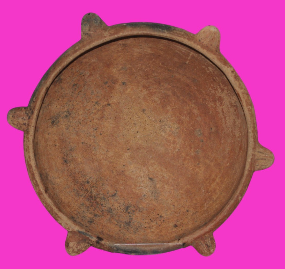 Pre Columbian Authentic Artifact Pedestal Bowl Nicoya Costa Rica 500 AD COA J45