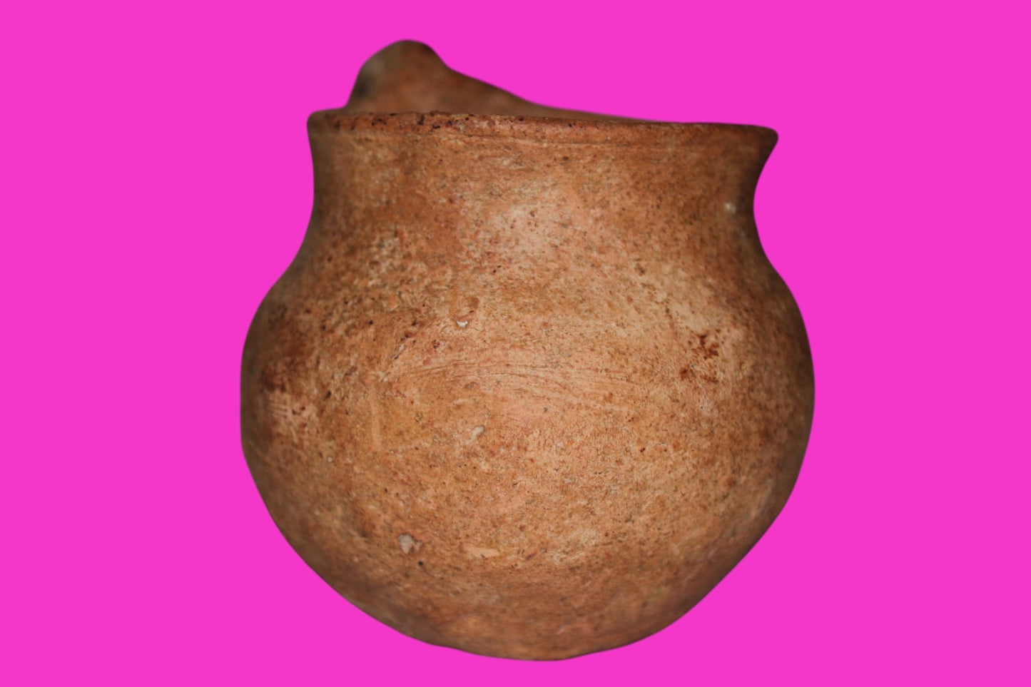 Holy Land Artifact Ancient 4000 Year Old Cup Time of Abraham 2000 BC COA J119