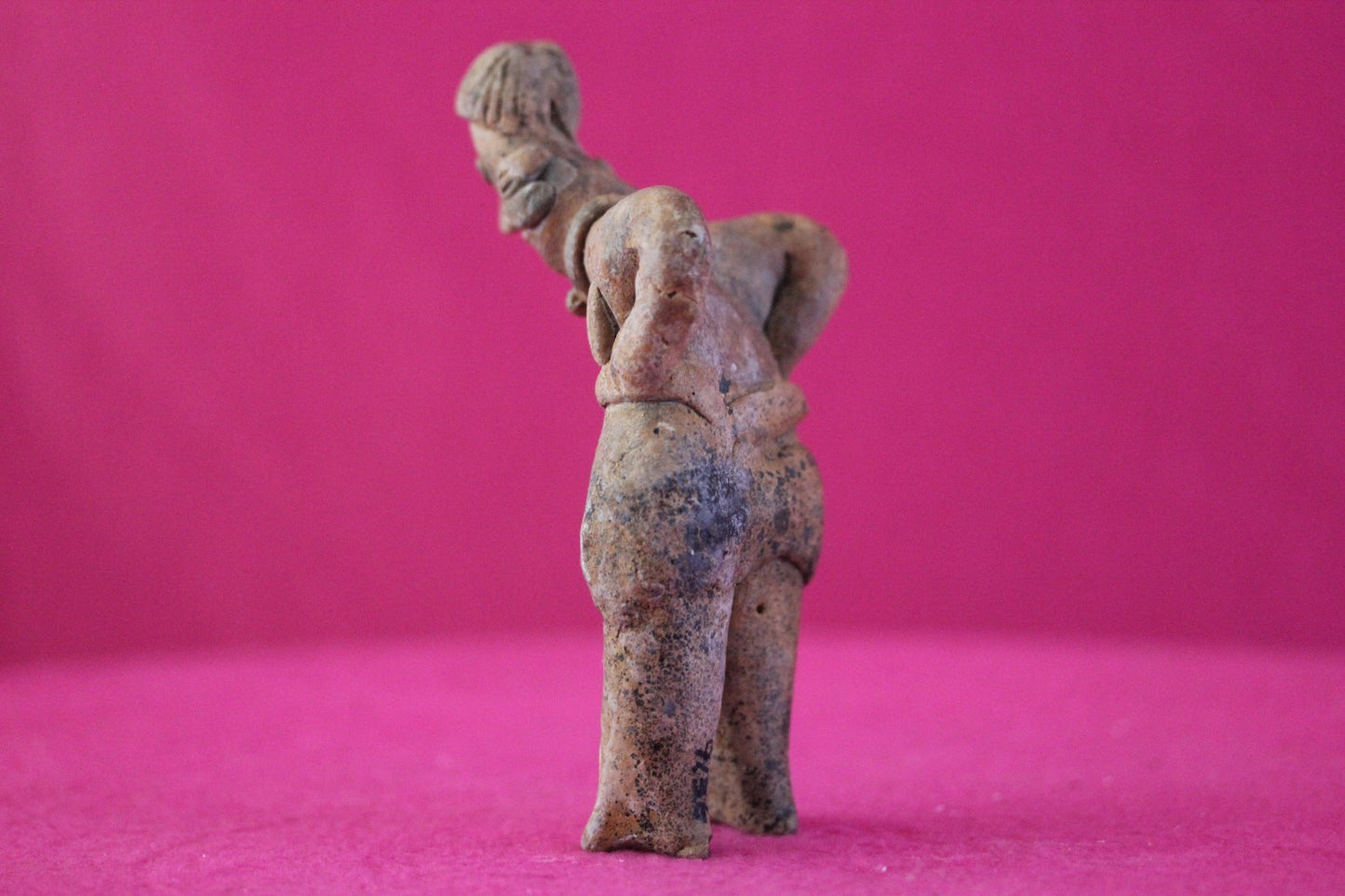 Pre Columbian Authentic Artifact Rare Grandma Tomb Figure Colima Mexico COA 201