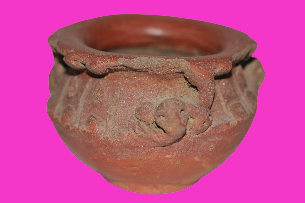 Pre Columbian Artifact Authentic Olla Atlantic Watershed Costa Rica COA J96
