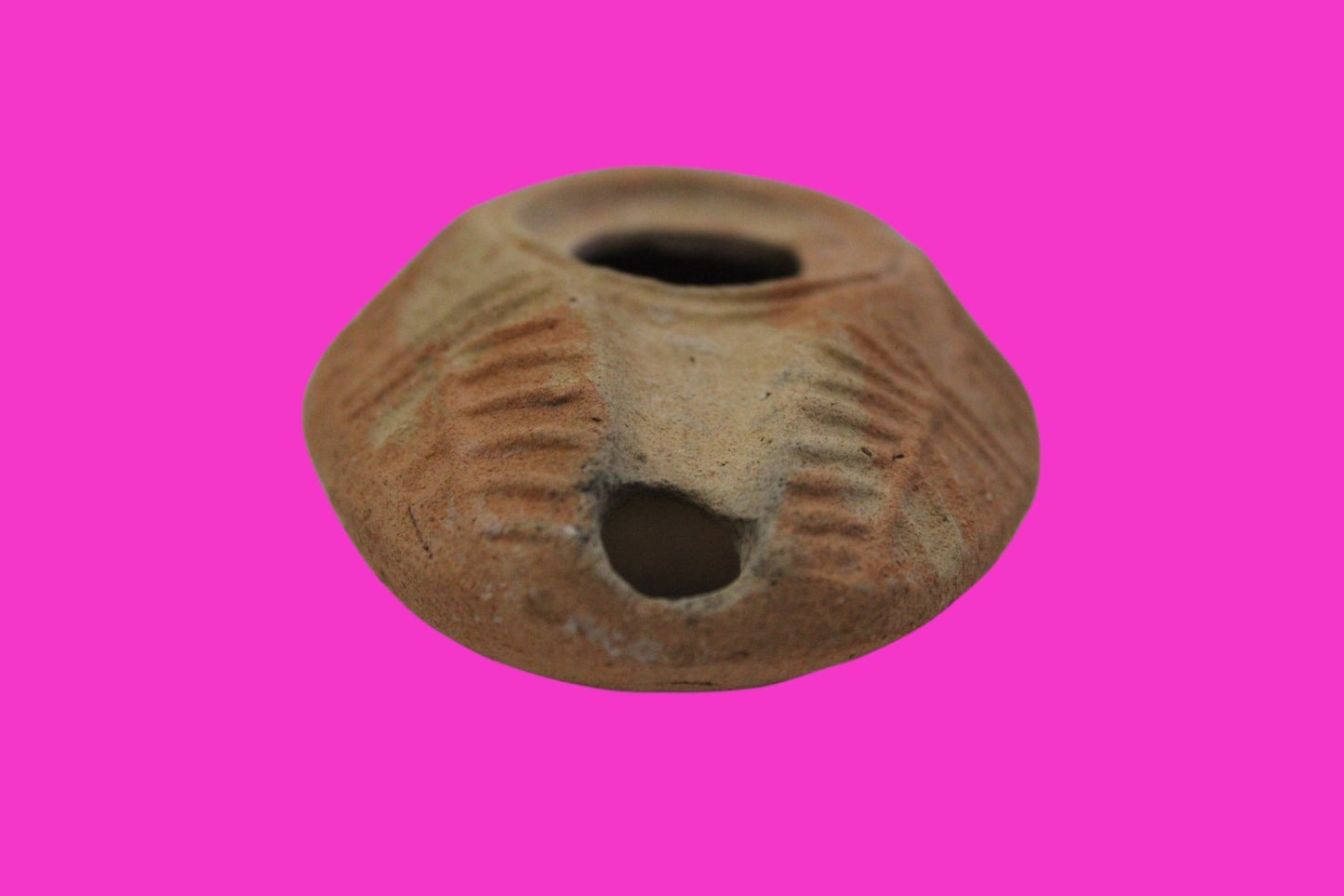 Ancient Holy Land Oil Lamp Artifact From Jesus Christ Home Land 100-500AD COA 57