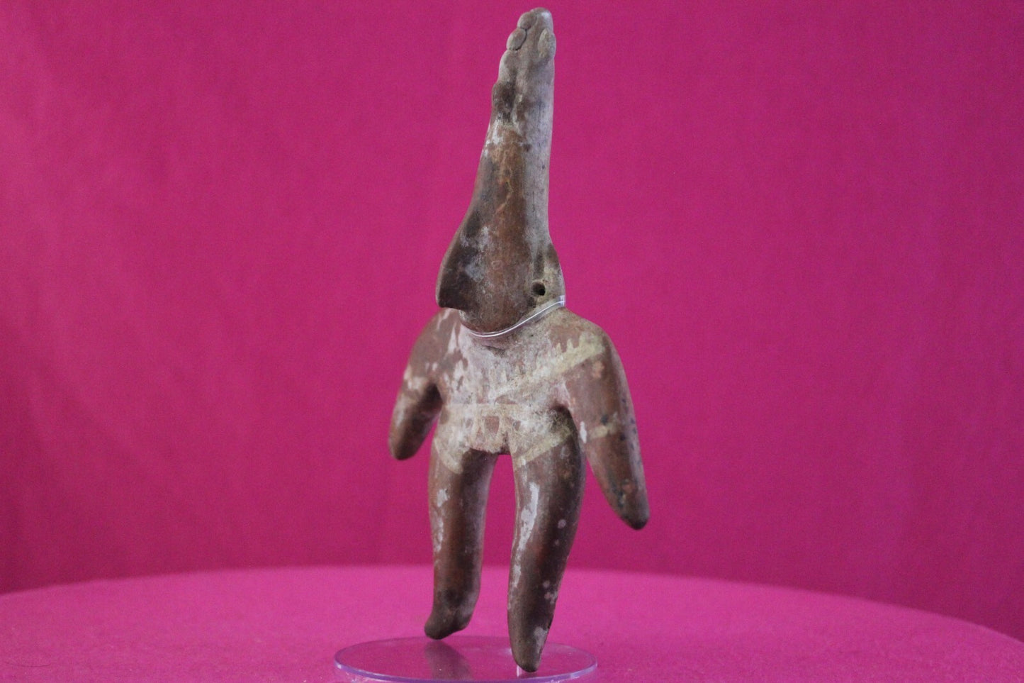 Authentic Pre Columbian Artifact Tomb Figure Colima Mexico 100 BC-250 AD COA 168