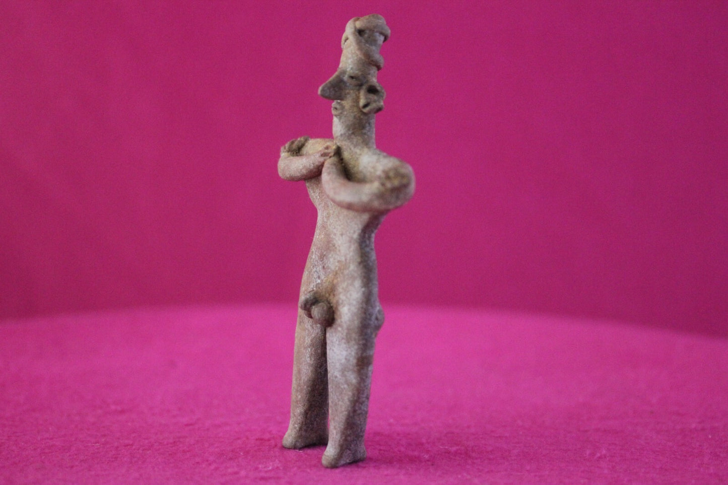 Authentic Pre Columbian Artifact Tomb Figure Colima Mexico 100 BC-250 AD COA 174