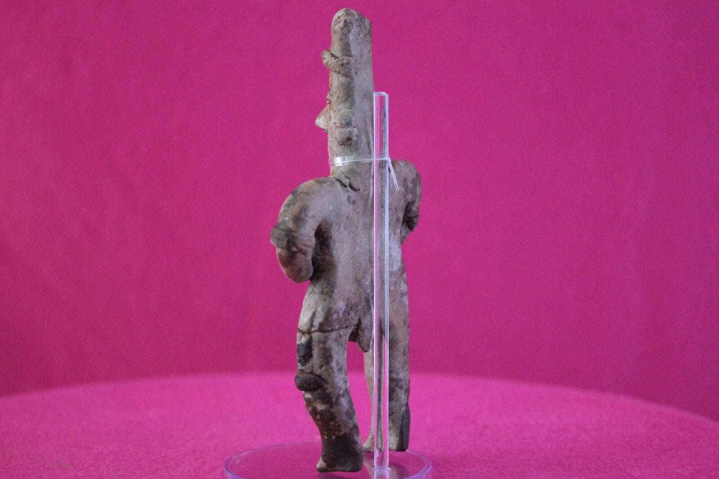 Authentic Pre Columbian Artifact Tomb Figure Colima Mexico 100 BC-250 AD COA 158