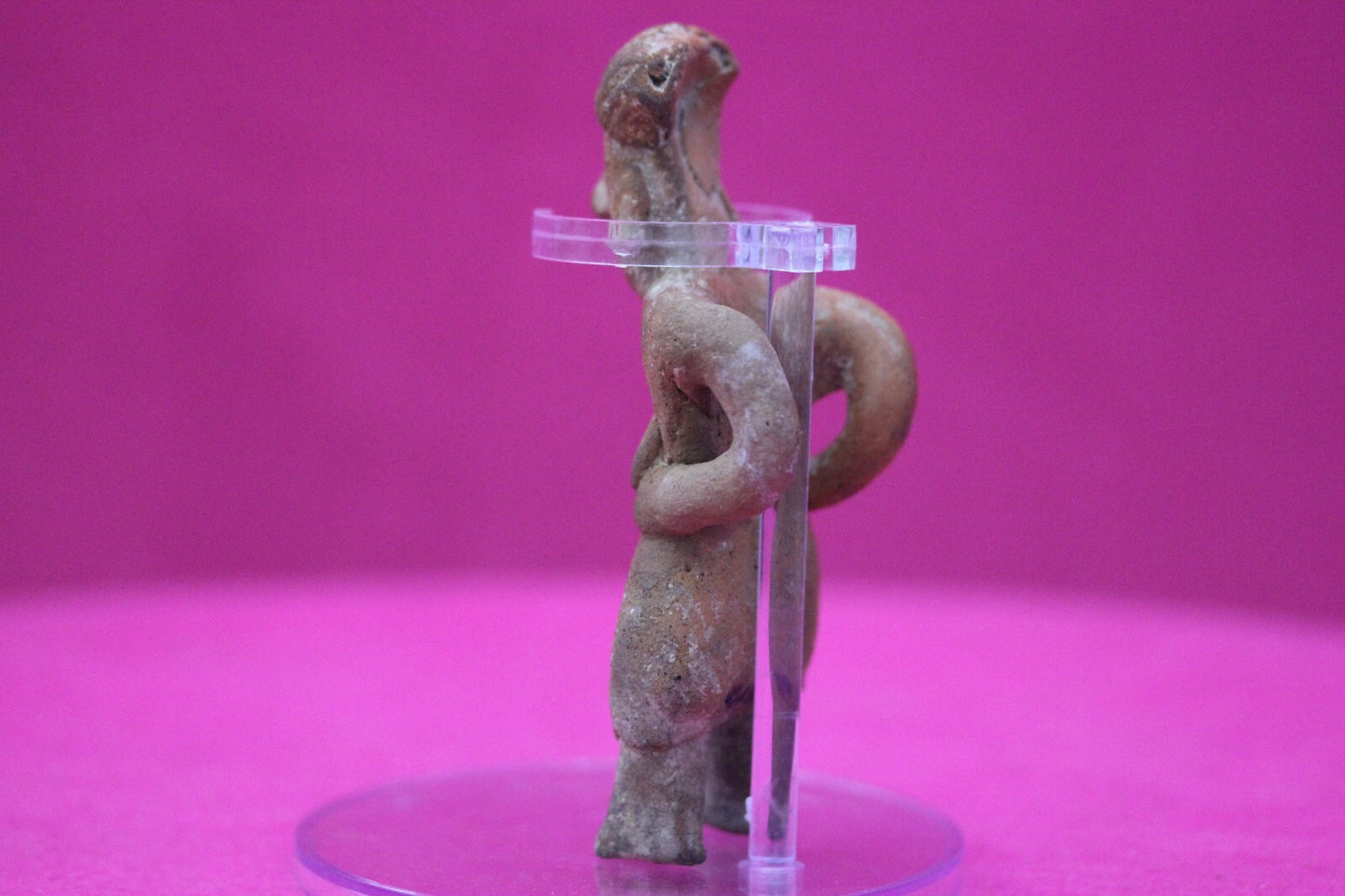 Authentic Pre Columbian Artifact Rare Grandma Tomb Figure Colima Mexico  COA 145